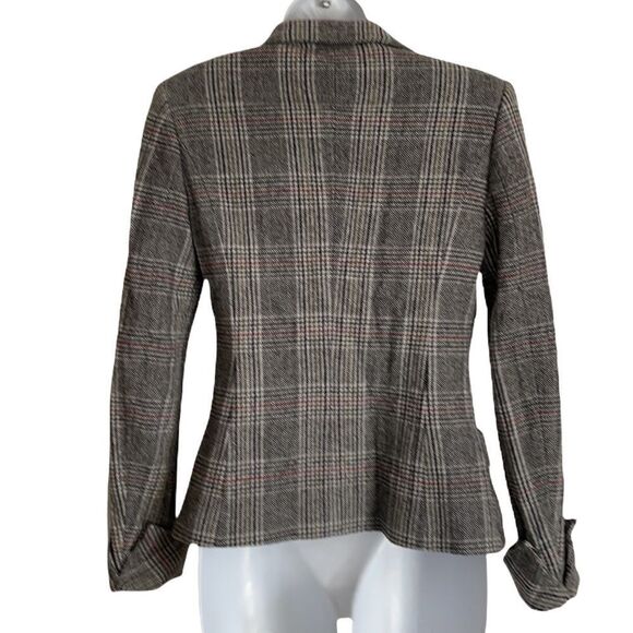 Benetton Houndstooth Blazer  - Picture 3 of 12